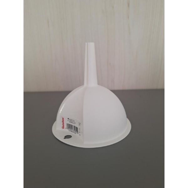 EMBUT 12CM PLASTIC BLANC METALTEX