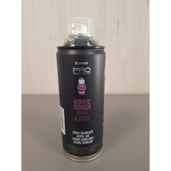 SPRAY MTN PRO VERNIS ACRILIC BRILLANT 400ML