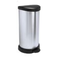 GALLEDA PEDAL 20L. METAL DECO BIN CURVER